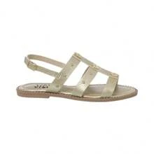 Stessy Shoes Flatform Women's Papete Flat Sandal Basic Casual - Vàng - Xem 3