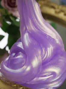 史莱姆、蓬松泡沫粘土、霓虹闪光水晶泥玩具、随机包装 - 彩色 - 查看 12