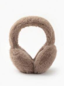 1 chiếc bịt tai ấm áp mềm mại thời trang tối giản dành cho nữ, thích hợp cho mùa đông, phụ kiện mùa đông - Nhiều màu - Xem 18