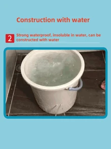 1pc Waterproof Tape For Leak Repair, Bucket Leak Sealing, Pipe Leak Sealing, Outdoor Garden Leaky Hose Adhesive, Pipe Adhesive, Leak Repair Sealant, Insulating Tape