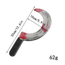 1 件 PU 泡沫假刀带恐怖假血刀模具玩具刀道具刀套装适用于狂欢派对、角色扮演配件、圣诞节 - 多色 - 查看 6