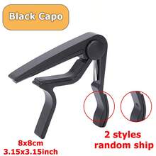 Bộ 14 phụ kiện đàn guitar ABS sáng tạo hợp kim nhôm Capo đàn guitar dây đeo đàn guitar có thể điều chỉnh Straplook hộp đựng đàn Bass Ukulele phụ kiện - Nhiều màu - Xem 22