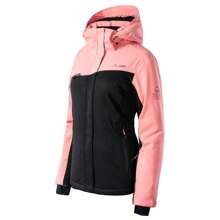 Elbrus Womens/Ladies Lille II Ski Jacket (Caviar/Flamingo Pink) - Caviar/Flamingo Pink - View 3