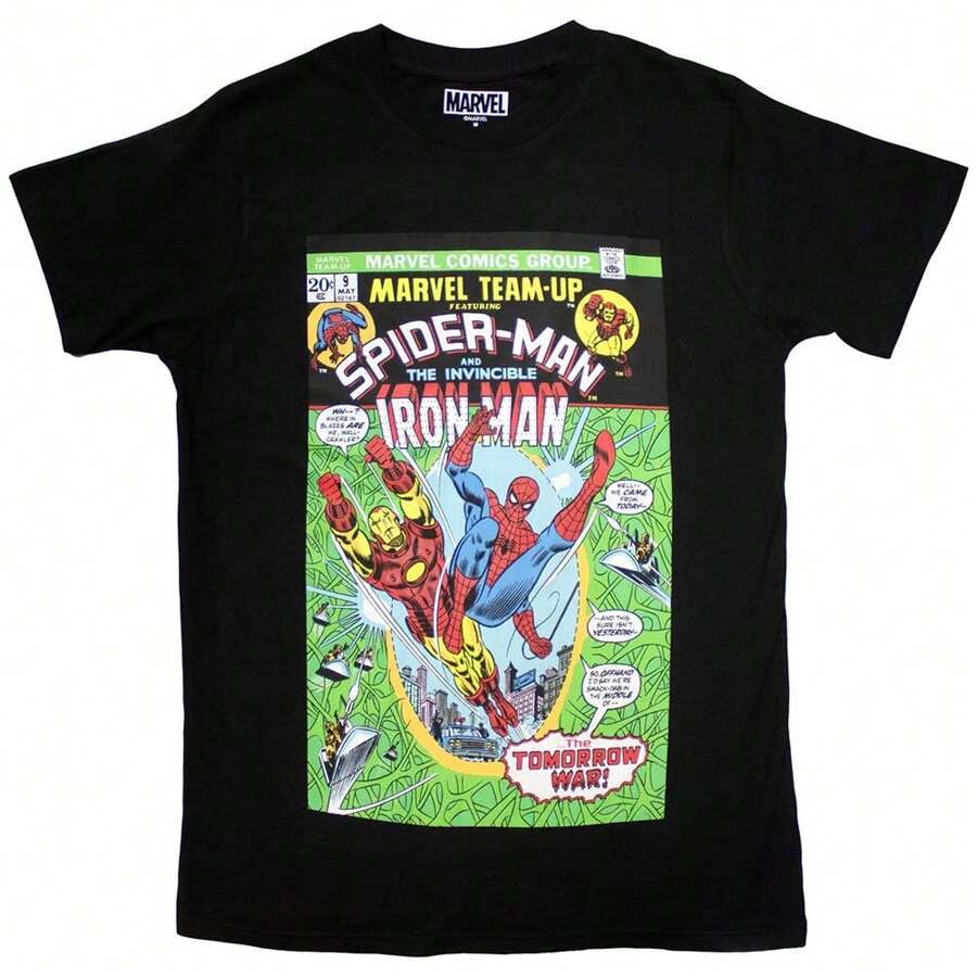 Comics | Official Film T-Shirt |  &  Comic Cover - 48-Hour Fast Shipping!  - Black - View 1