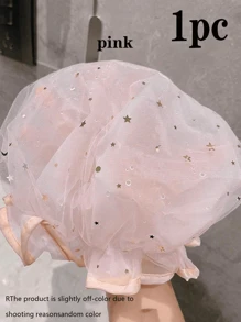 4pcs/1 Shower Cap, Double Layer Hair Cap, Prevent Hair Loss Cap, Bath And Sleep Cap, Hair Drying Cap, Hair Dye Cap, Elastic Hair Tie, Waterproof, Eva Reusable Hat For Women. Suitable For Shower, Hair Salon, Sauna, Kitchen