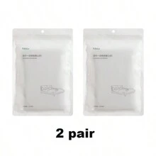 2 Cặp Vỏ gối du lịch dùng một lần đơn giản - trắng - Xem 8