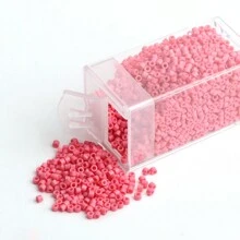 1000pcs 2mm  Japanese Glass Seed Beads Tiny Beads With Organizer Box For Jewelry Making DIY Bracelet Necklace Other Decors Beading Craft Supplies Accessories