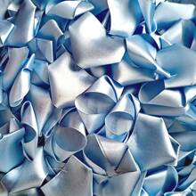 100 Pieces Of Handmade Ribbon Petals, Handmade Rose Petals, Handmade Flower Fresh Semi-Finished Products, Very Suitable For DIY Making Eternal Bouquets, Wedding Roses, Gift Flowers And Ramos Flower Arrangements - Can Be Used To Decorate The Living Room And Bedroom, Or As Gifts For Couple, Parents, Family And Friends, Reduce Your Repetitive Work, Easily And Efficiently Make The Gifts You Want,