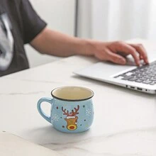 Cốc cà phê bằng sứ Giáng sinh, ông già Noel, người tuyết, tuần lộc, cây thông Noel, cốc trà Latte bằng sứ cho ngày lễ Giáng sinh, sinh nhật, quà tặng cho nam và nữ, cốc gốm Giáng sinh, ông già Noel, người tuyết, ca cao nóng, cốc cà phê Giáng sinh, ông già Noel, thiết kế ngày lễ mùa đông, dùng để trang trí trung tâm, quà tặng tân gia - Nhiều màu - Xem 5