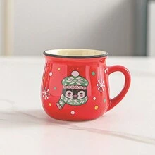 Cốc cà phê bằng sứ Giáng sinh, ông già Noel, người tuyết, tuần lộc, cây thông Noel, cốc trà Latte bằng sứ cho ngày lễ Giáng sinh, sinh nhật, quà tặng cho nam và nữ, cốc gốm Giáng sinh, ông già Noel, người tuyết, ca cao nóng, cốc cà phê Giáng sinh, ông già Noel, thiết kế ngày lễ mùa đông, dùng để trang trí trung tâm, quà tặng tân gia - Nhiều màu - Xem 2