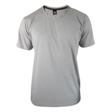 Kit 3 Men's Basic Plain T-Shirt 100% Cotton Workout Gym - Multicolor - View 4