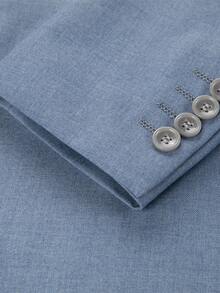 Men Casual Mens Jacket Slim Fit Men's Blazer Outfit Notch Lapel Men's Sport Coats & Blazers Concert Graduation Season Size XS-3XL Men's Spring New Products Suit Sets For Wedding Concert  Graduation Season - 藍色 - 查看 5