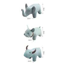 Cartoon Small Stool Door Shoe Stool Creative Animal Stool Bench Cute Animal Stool Sofa Stool - Multicolor - View 2