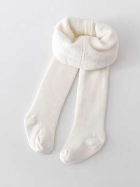 جوارب ساق سميكة دافئة للبنات الصغار 1قطعة، جوارب مخملية للأطفال ، شتاء