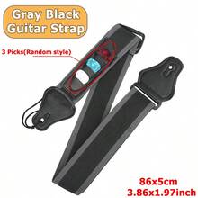 Bộ 14 phụ kiện đàn guitar ABS sáng tạo hợp kim nhôm Capo đàn guitar dây đeo đàn guitar có thể điều chỉnh Straplook hộp đựng đàn Bass Ukulele phụ kiện - Nhiều màu - Xem 15