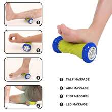 1pc Deep Tissue Foot Massager Roller - Ergonomic Arch Support, Soothing Foot Spa Experience, Relieves Leg & Hand Muscle Tension, Daily Use - Multicolor - View 8