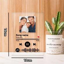 1pc aangepaste muziekplaat, gepersonaliseerde acrylplaat, aangepast paarliedcadeau, aangepaste albumhoes, gepersonaliseerde fotolijsten, aangepaste liedposter, aangepaste plaquettefoto, gepersonaliseerde muziekposter, muziekplaatafdruk, muziekposterafdruk, huwelijkscadeau, jubileumcadeau, housewarmingcadeaus , Moederdagcadeau, Vaderdagcadeau, Cadeau voor moeder/vader, Cadeau voor hem/vriend/man, Cadeau voor haar/vriendin/vrouw