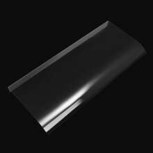 CNCEST Awning Canopy, UV Rain Snow Protection, Rain Shelter, Thicken Clear Cover Maintenance-Free Awning, Polycarbonate Sheet No Brackets For Front Door/Porch Patio Roof (31.5" X 15.75")