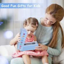 Smart Phone For Kids & 3 -7 Year Old Boys Toys Unicorns Gifts Touchscreen Learning Toy Birthday Gifts - Màu xanh lam - Xem 5