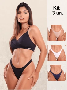 Women Thongs - 巧克力棕 - 查看 1