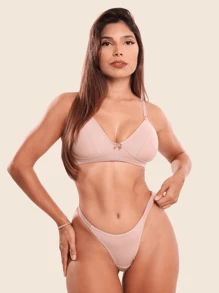 Women Thongs - 巧克力棕 - 查看 4