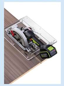 8mm Thick Acrylic Cutting Base Board For Scroll Saw, Adjustable Backing Plate Manual Tool - Acrylic - View 10