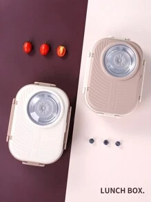 1 套 2 格/3 格 304 不锈钢 3 隔层保温午餐盒带汤碗，包括 1 个不锈钢勺子、筷子、防烫、防漏便当盒，适合学生和成人，午餐容器学校用品，圣诞礼物