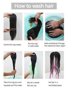 16Inch Ponytail Extension Hair Pony Tails Extensions Clip On Ponytails For Women In Wig Wavy - Multicolor - View 11