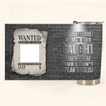 定制照片 - 如果我们被抓，最好的朋友就会成为犯罪伙伴 - 个性化定制玻璃杯礼物送给朋友 - As Shown - 查看 4