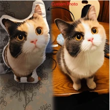 Personalized 3D Printed Pet Pillow - Custom Photo Double-Sided Design, Soft Plush Cushion For Dogs & Cats, Perfect For Home Decor & Gifts Personalized Pillow Customized Pillow Preschool Toys, Kids Toys Ideal Gifts For Him Her, Family, Friends, Children For Anniversaries, For Birthdays, For Christmas, For Fall/Autumn/Winter, For Housewarming, Sofa/Bed, Bedroom/Living Room, Christmas, Custom, Cat,Custom Cat Pillow,House,Felix,Pet Pillow Custom,Fuggler,Customization Pillow,Multi-Functional,Reusable,Ornamental,Animal,Exquisite,Stylish,Soft,Adorable,Colorful,Cute,Funny,Custom,Personalized,Customized,Unique,Ideal Gifts For Her,Ideal Gifts For Him,Desert Fall Cozy,Fall Decor - Upload Pictures to Customize Pillows - View 2