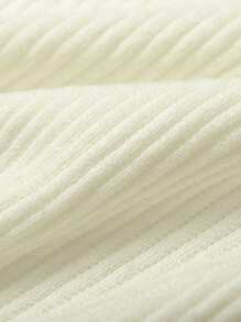 Men's V-Neck Knitted Sweater Without Sleeve Head Knitted Sweater Tank Top DXL - White - View 4