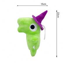 1pc New Smiling Friends Series Plush Doll, Random Delivery Of Frog Mr. Style/Label - Multicolor - View 6