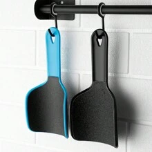 Foot File, U-Shaped Foot Scraper, Foot Rasp, Heel Scraper, Callus Remover, Foot Care Brush - Foot Care Tools - Black - View 3