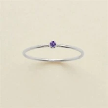 Customized Birthstone Ring In Gold, With A Sense Of High Class, Fashionable And Temperamental, Light Luxury, Colorful Zirconia Jewelry In December, For Banquets, Parties, Gatherings And Dinners, A Birthday Memorial Gift For Friends, Family Members, Couples And Birthdays