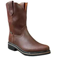 Botas Para Trabajo, De Piel, Ganaderas, Establo, Country, Botas ganaderas, Botas Rudas, Botas para campo, botas Goodyear Welt, - Marrón - Ver 5