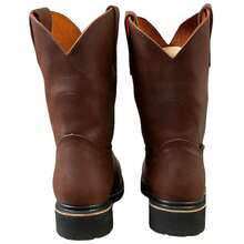 Botas Para Trabajo, De Piel, Ganaderas, Establo, Country, Botas ganaderas, Botas Rudas, Botas para campo, botas Goodyear Welt, - Marrón - Ver 8