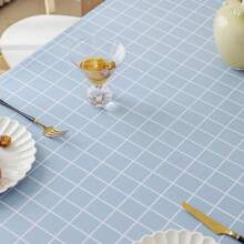 1PC Lattice Table Cover,Waterproof Oilproof Tablecloth Dining Table Cloth Table Protector Rectangle Tablecloth For Kitchen Dining Party Picnic - Multicolor - View 5