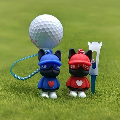 1 Cặp Tee Golf Cao Su Cao Cấp - Chống Thất Lạc, , Và Dễ Sử Dụng - Quà Tặng Ngày Lễ Tình Nhân Hoàn Hảo Cho Những Người Yêu Thích Golf
