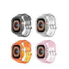 Potrivit pentru Applewatch Cureau Glacier Watch Strap Tpu Transparent Curea Apple Watch integrată