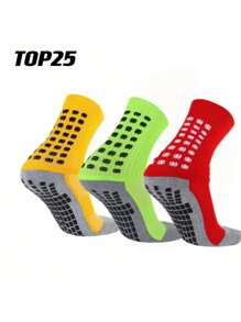 Kit 03 Pairs Of One Pro Socks Football Socks Non-Slip Cotton Sports Socks - Nhiều màu - Xem 6