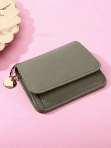 NYXIA Carteira de Couro PU com Vários Porta-Cartões, Bloqueio RFID, Porta-Cartões de Crédito com Design de Chaveiro e Moeda para Uso Diário, Carteira Pequena para Mulher, Bolsa, Carteira Pequena - Multicolorido - Visão 17