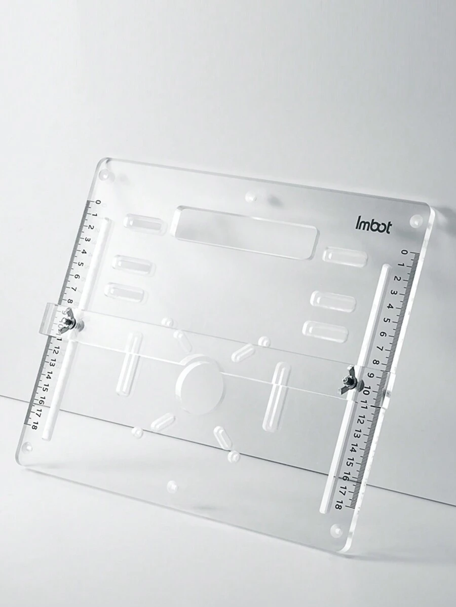 8mm Thick Acrylic Cutting Base Board For Scroll Saw, Adjustable Backing Plate Manual Tool