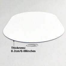 1pc Mirror Wall Stickers, Oval Shaped Mirror Wall Sticker, 2mm Thick Acrylic Material Decorative Mirror, Easy Install Wall Mirror Stickers ,Suitable For Bedroom, Living Room, Bathroom, Kitchen,Stickers,Wall Decal, Vinyl Decal For Home Decorations,Spring Decoration Items Refresh Your Home,Rama Decoration Stickers Wall Decor Room Decor Mirror For Room Bathroom Decor Living Room Decor - Mirror Stickers - View 7
