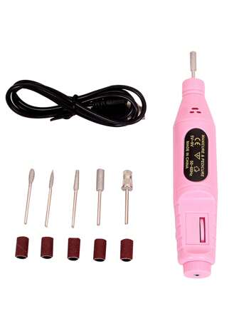 Electric Nail Grinder And Nail File Kit, Professional Nail Care Polishing Tool Set, USB Nail Grinding Equipment, For Manicure Salon And Personal Use