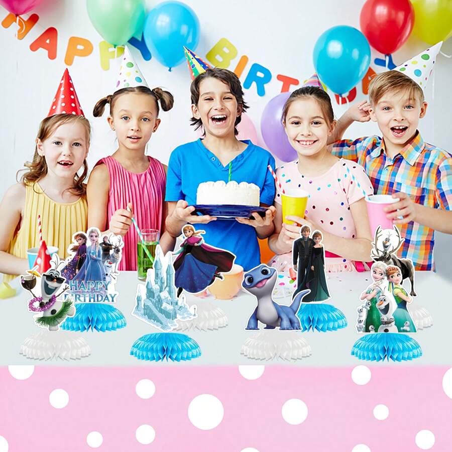 Frozen Centerpieces Table Decorations, Birthday Party