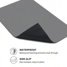 1 件，家居装饰，超强吸水大号厨房吸水垫防滑排水咖啡碗碟干燥垫速干浴室排水垫餐具垫 - 彩色 - 查看 7