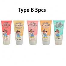 5 paquetes de 50g Pegamento de crema falsa de juguete Decoden Cream, decoración de resina para joyería y manualidades, para hacer fundas de teléfono móvil, accesorios para el cabello, decoración (empaquetado de estilo aleatorio) - Multicolor - Ver 17