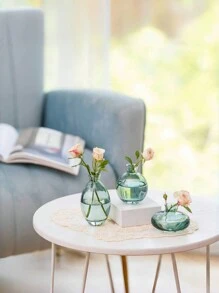 1/3 件复古玻璃花瓶 3 件套、花瓶、花瓶、花瓶、花瓶、花瓶、装饰花瓶、玻璃花瓶、装饰花瓶、大花瓶、玻璃花瓶、花瓶、花束花瓶、玻璃花瓶、陶瓷花瓶、装饰花瓶、玻璃花瓶、小花瓶、简约花瓶、透明花瓶、家居装饰花瓶、小花瓶、餐桌装饰花瓶、迷你花瓶，适用于家庭、办公室、婚礼、派对餐桌装饰（不含鲜花）房间装饰 - 綠色 - 查看 11