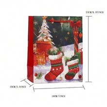 4/8/12 Christmas Santa Claus Gift Paper Bags Bulk With Handles Christmas Gift Tags-Assorted Styles Set For Wrapping Xmas Holiday Presents Christmas Tote Gift Bags Christmas Decorations Christmas Decor Christmas Gifts Christmas Party Supplies Christmas Gift Bags Christmas Bags Christmas Stickers