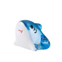 7 件混色夜光可爱淘气鲨鱼摆件水族馆微景观鱼缸夜光树脂工艺品 - 彩色 - 查看 9